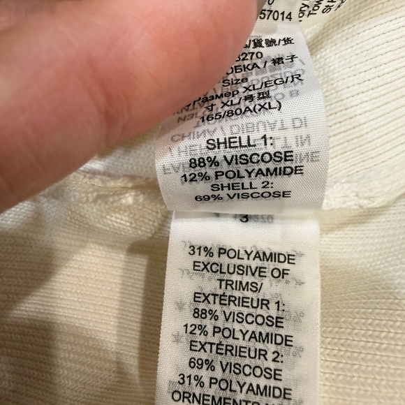 NWT – Tory Burch Box Pleat Tech Knit Tennis Skirt – Size X-Large - Picture 13 of 14